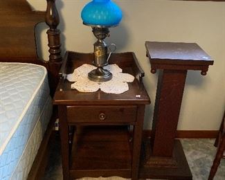 31-plant stand-$40, 32-side table $20
