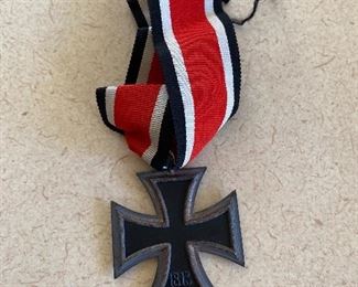 $130 German WW2 Iron Cross second class as found in estate 
