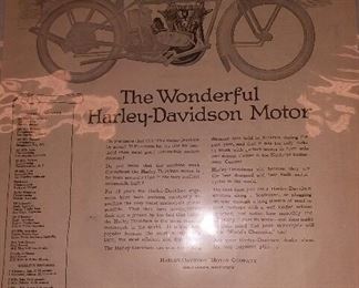 Old Advertising (Harley Davidson)