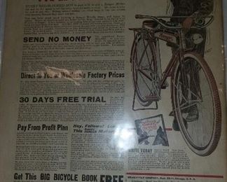 Vintage advertising (bicycle)