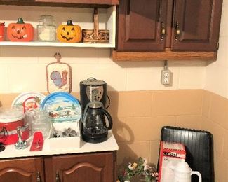Kitchen Items, Coffee Maker, Chair