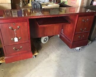 Desk Credenza in the auction room