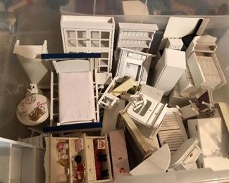 THOUSANDS OF DOLL HOUSE FURNITURE 