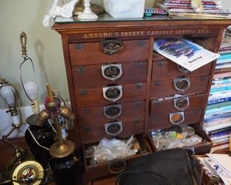 Amberg letter cabinet