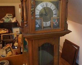 Vintage grandmother clock