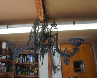 Old chandelier