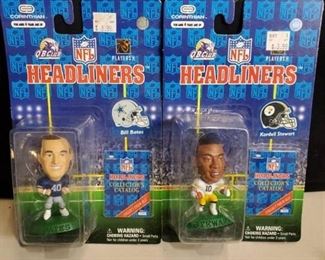 Lot of 2 NFL HEADLINERS. KORDELL STEWART. and BILL BATES