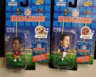 Lot of 2 Nfl Headliners. JERRY RICE and JIM KELLY