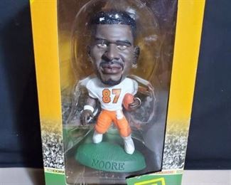 NFL HEADLINERS XL. Herman Moore. with Certificate of Authenticity