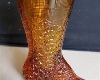Amber Glass Boot with by B&H