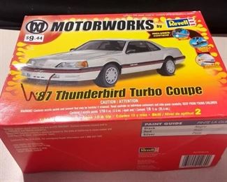 2005 Revell Model Motorworks '87 Thunderbird Turbo Coupe Kit Rare