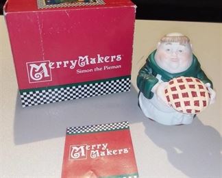 Department 56 Merry Makers Simon The Pieman Figurine