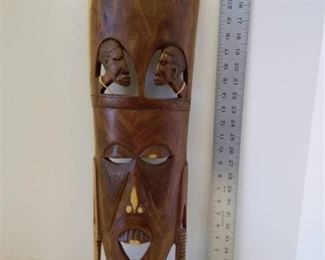 African tribal mask made in Kenya