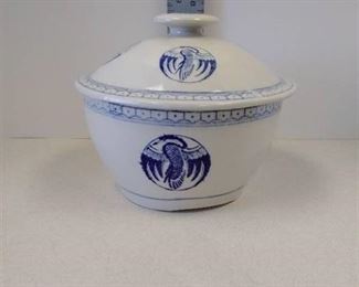 Lillian Vernon Ceramic Bowl with Lid
