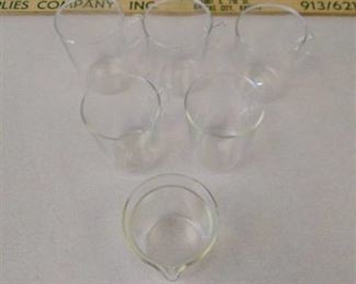 Jenner Tea/coffee glasses with glass pour