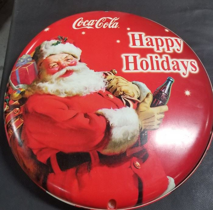 Coca-Cola Santa Sign 