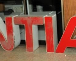 LARGE NEON CANS FOR PONTIAC DEALERSHIP