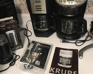 Krups Coffee Pots/Krups Coffee Grinder