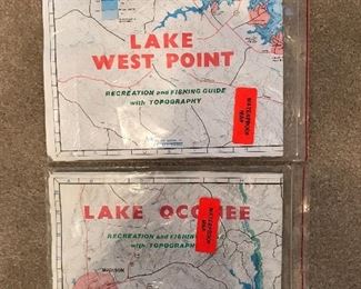 Large Maps of Lake West Point/Lake Oconee