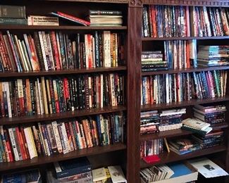 Large Selection Books/Book Shelves 