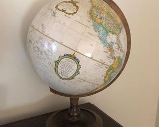 vintage Replogle globe
