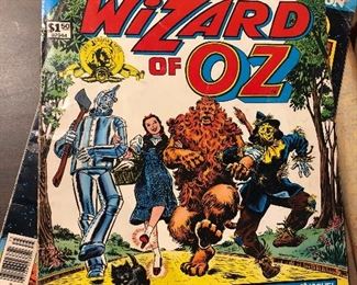 vintage 1975 Wizard of Oz large comic