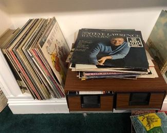 Vinyl albums 33s, CDs, DVDs