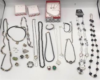 Silver Tone Necklaces and More