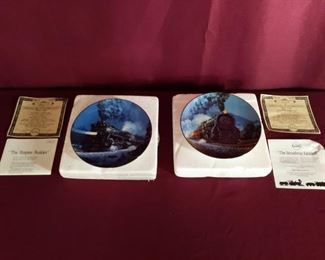 Bradford Exchange Railroad Plates