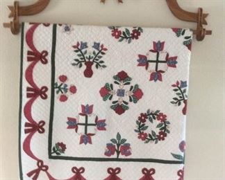 Quilt and Rack