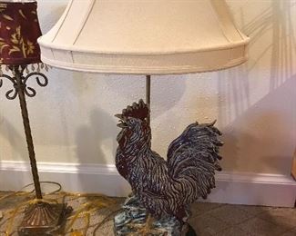 Rooster theme Lamp