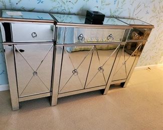 Mirrored Chest of Drawers