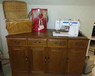 Nice sewing cabinet