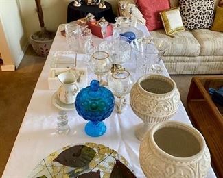 Various glassware