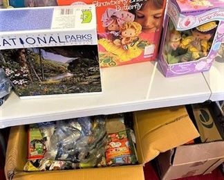 Kids Gifts and boxes of Strawberry Shortcake