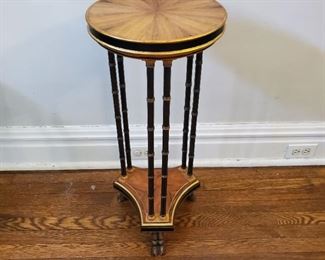 Embellished plant stand - 28" tall x 12" diameter