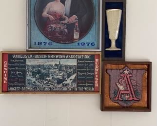 Vintage Budweiser Beer Sign 