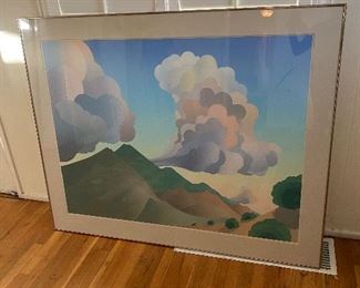 RARE Dave West Serigraph 58" x 47" - #5/80 