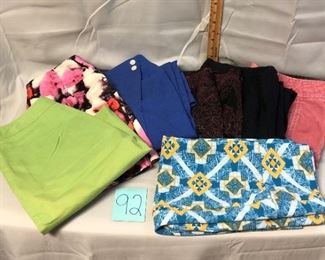 Lot 92 Ladies Current Style Skirts