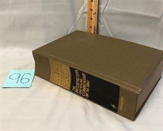 Lot 96 1971 Interpreters Commentary on the Bible