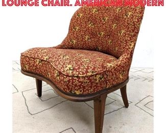 Lot 157 DUNBAR Style Armless Side Lounge Chair. American Modern