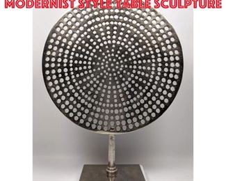 Lot 220 Contemporary Modernist Style Table Sculpture