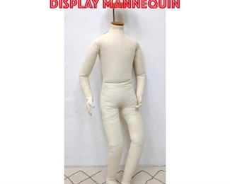 Lot 384 Size 7 Fabric Display Mannequin 