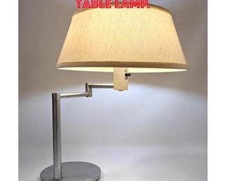 Lot 431 Von Nessen Swing Arm Table Lamp. 
