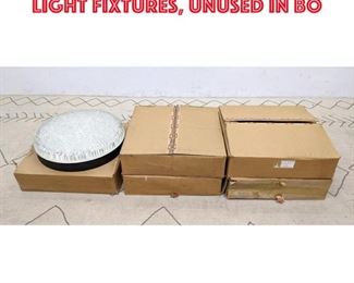 Lot 532 Lot of 6 19.5 inch ceiling light fixtures, Unused in bo