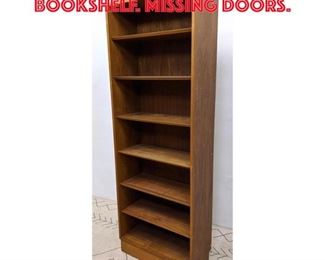 Lot 538 HUNDEVAD Danish Teak Bookshelf. Missing doors. 