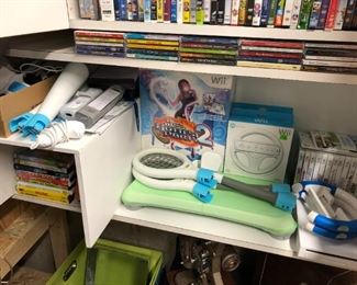 Nintendo Wii w/numerous games and accessories.