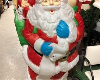 Large vintage Santa Claus.