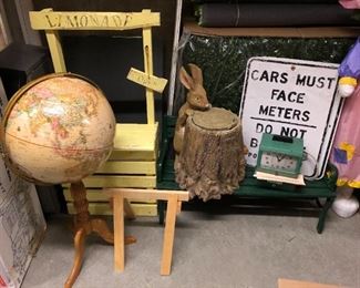 Scores of fun signs, displays, furniture and other curiosities throughout.