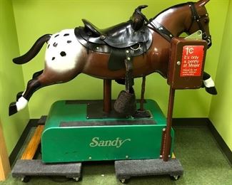 Sandy the Penny Pony — one of two to be sold.